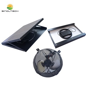 Wall Mount Solar Ventilador