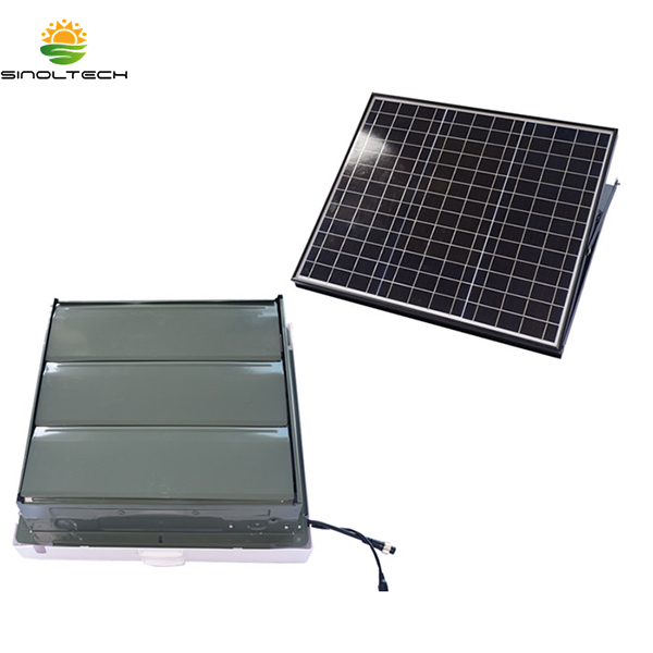 70W Solar Roof Air Vent Fan with Adjustable Frame for Industrial Warehouse  - China Solar Attic Fans, Roof Air Ventilation Fan