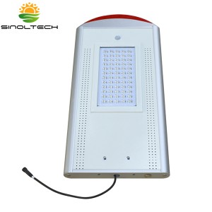 Split Type 50W, 60W, 80W Lampe solaire de LED intégré