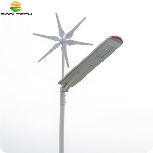 Hybrid Wind and Solar LED Street Light