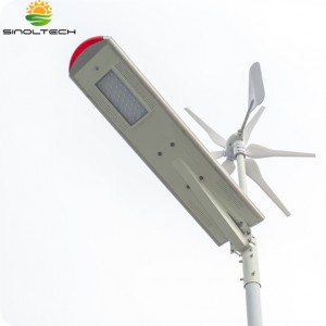 Hybrid Wind and Solar LED Street Light