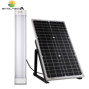 Solar Cochera luz LED